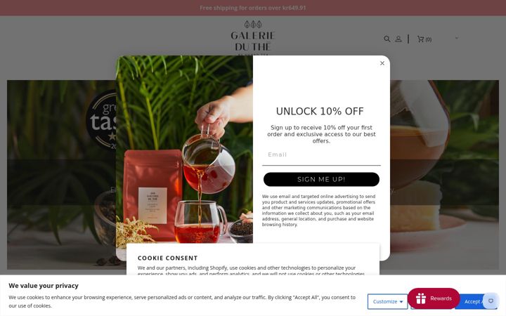 Screenshot of galerieduthe.com