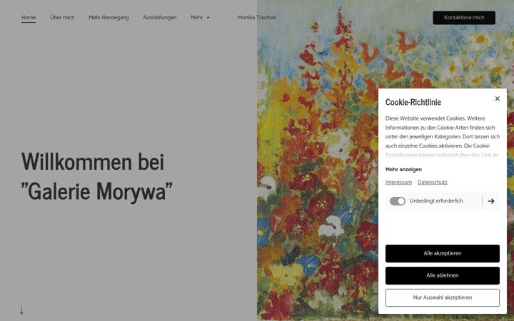 Screenshot of galeriemo.ch