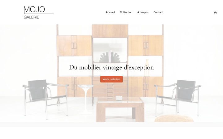 Screenshot of galeriemojo.com