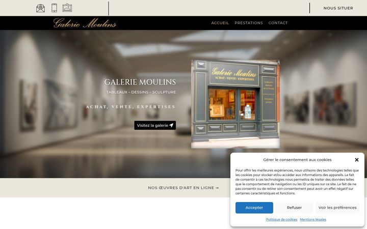Screenshot of galeriemoulins-toulouse-31.fr