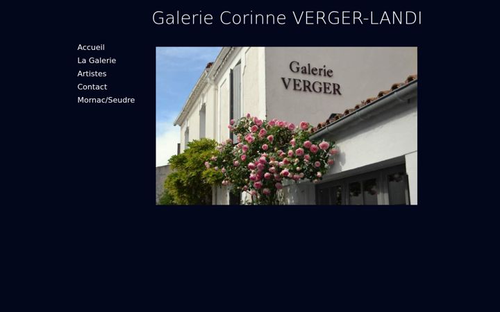 Screenshot of galerievergerlandi.com