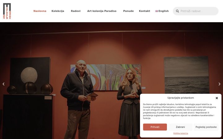 Screenshot of galerija-makek.com