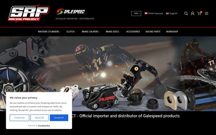 Screenshot of galespeed.shop