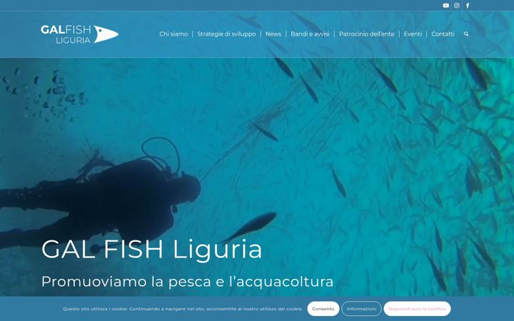 Screenshot of galfishliguria.it