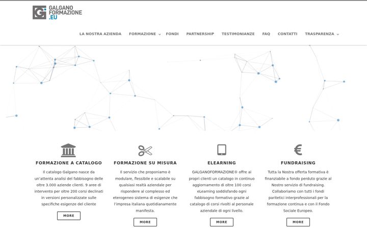 Captura de pantalla de galganoformazione.eu