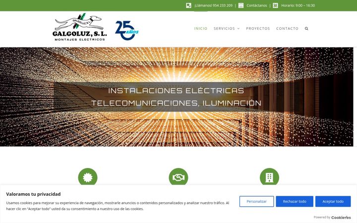 Screenshot of galgoluz.com
