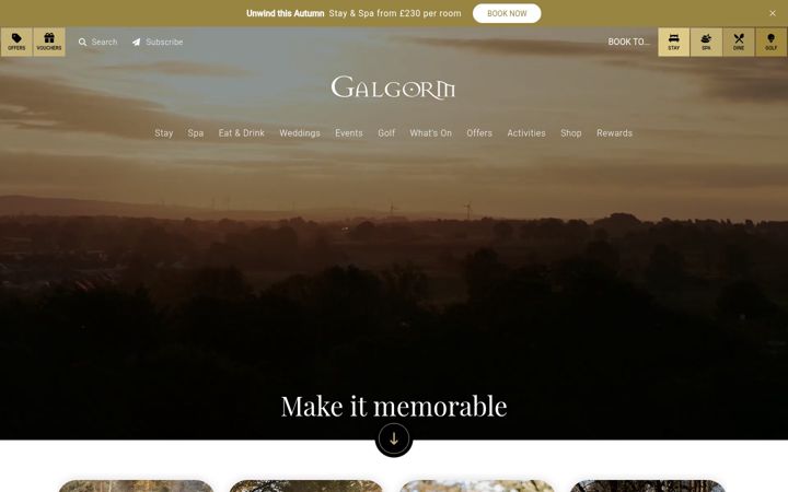 Screenshot of galgorm.com