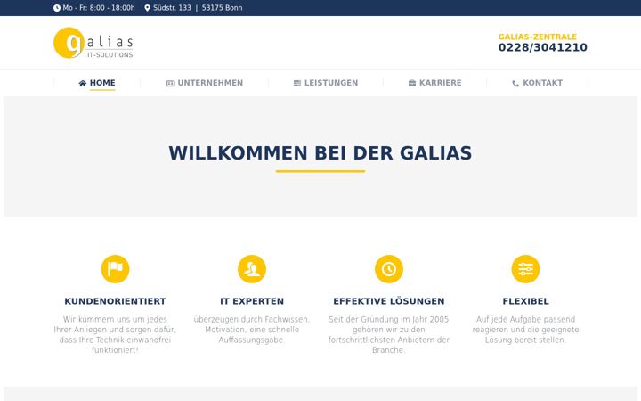 Screenshot of galias.de