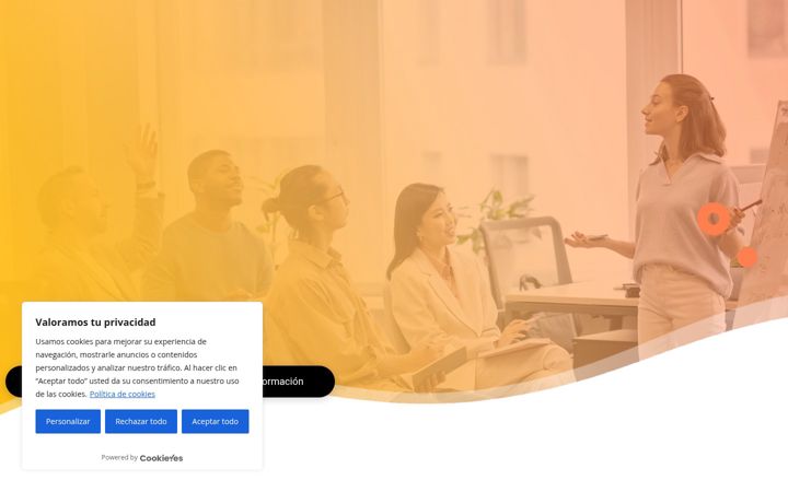 Screenshot of galiformacion.com