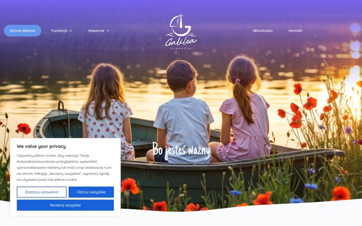 Screenshot of galilea77.pl