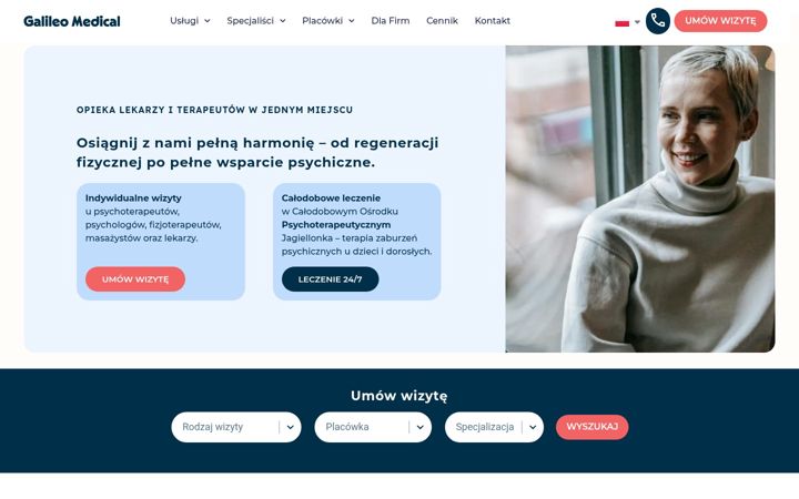 Screenshot of galileomedical.pl