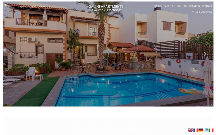 Screenshot of galini-apts.com
