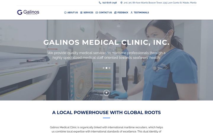 Screenshot of galinos.com.ph