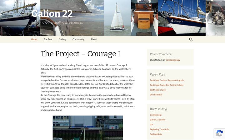 Screenshot of galion22.uk