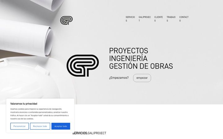 Screenshot of galiproject.com
