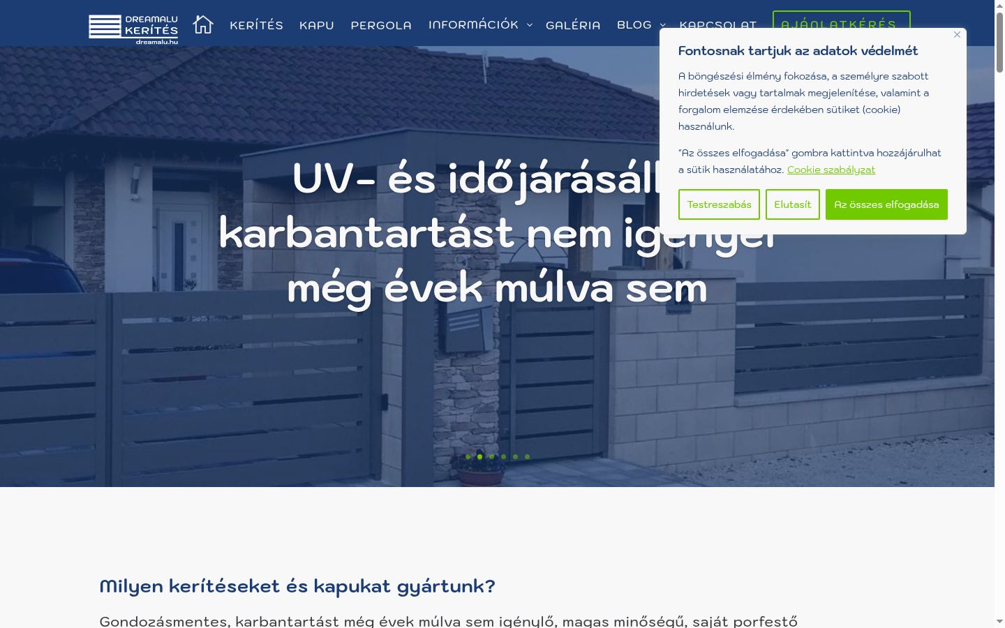 Screenshot tal-banner tal-kunsens muri qabel kwalunkwe interazzjoni