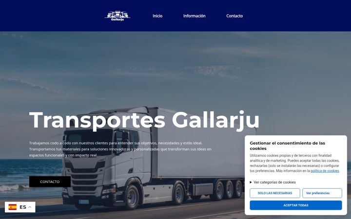 Screenshot of gallarju.es