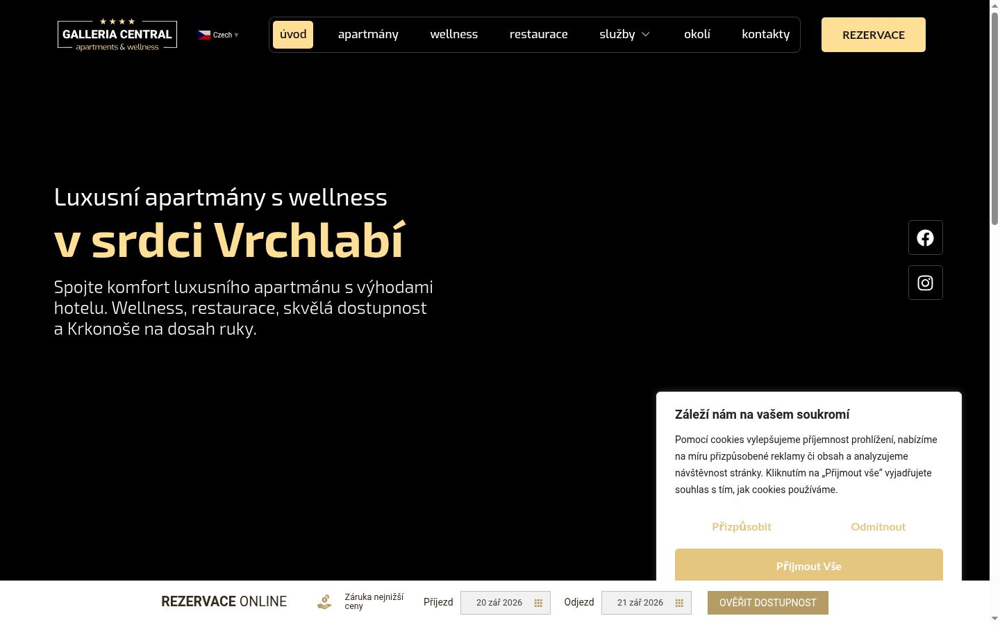 Captură de ecran a bannerului de consimțământ afișat înainte de orice interacțiune