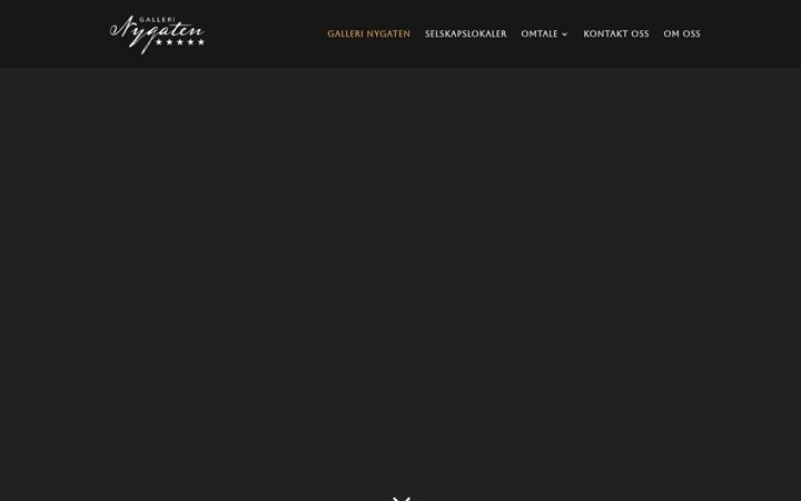 Screenshot of gallerinygaten.no