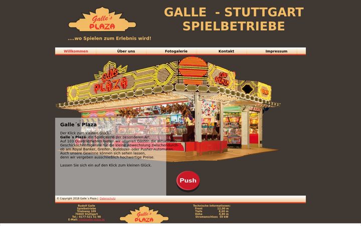 Screenshot of galles-plaza.de