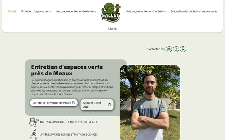 Screenshot of gallet-jardin-et-service.fr