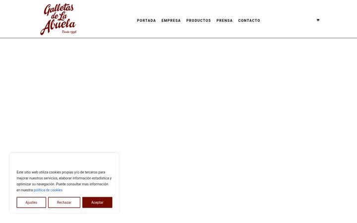 Screenshot of galletasdelaabuela.com