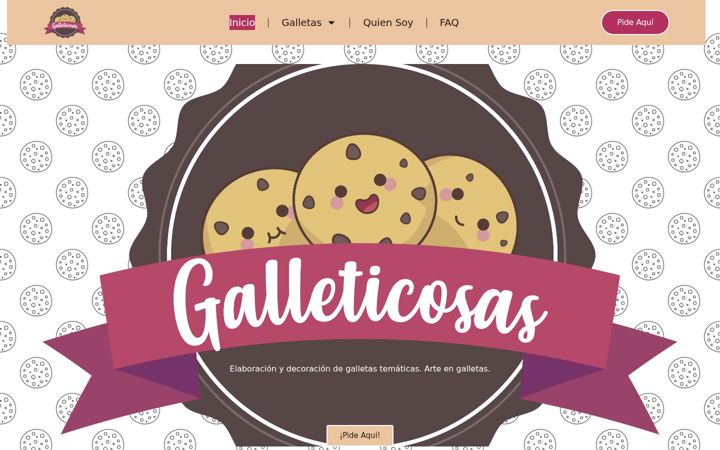 Screenshot of galleticosas.cl