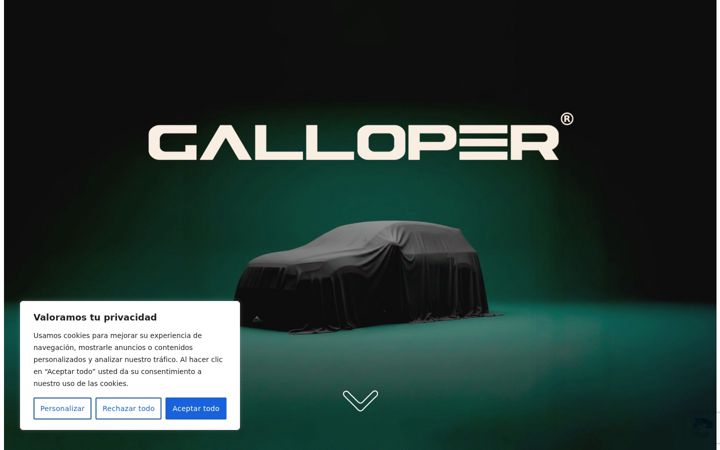Screenshot of galloperiberica.com