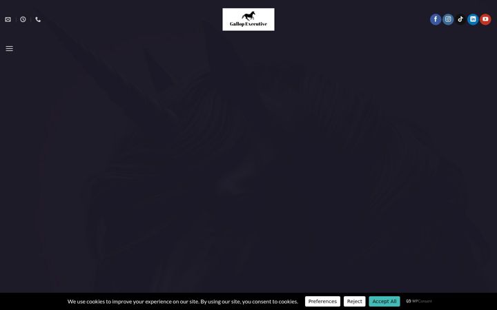 Capture d'écran de gallopexecutive.com