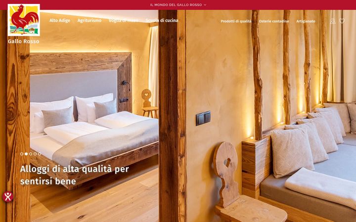 Screenshot of gallorosso.it