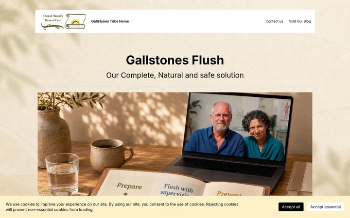 Screenshot of gallstones.download