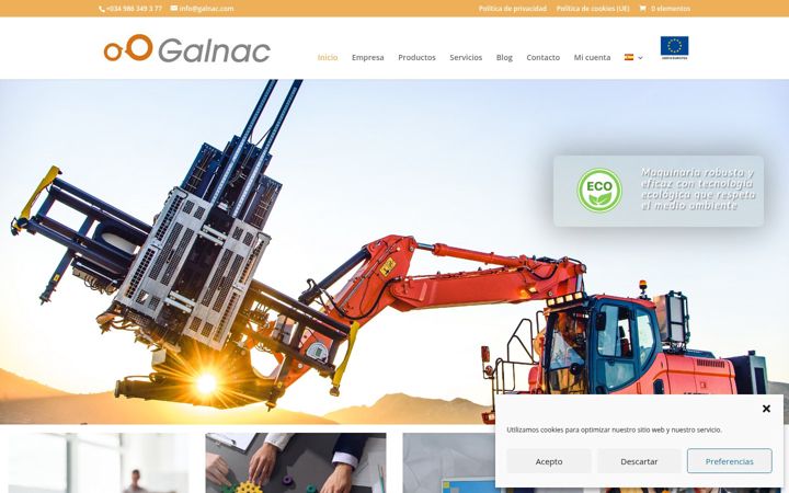 Screenshot of galnac.com