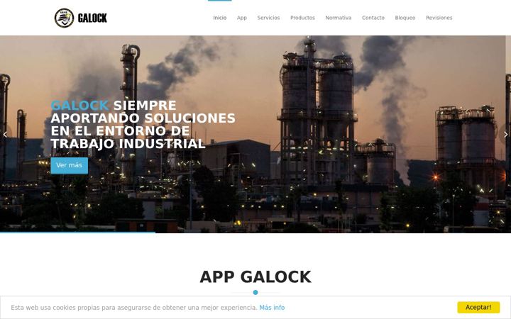 Screenshot of galock.es