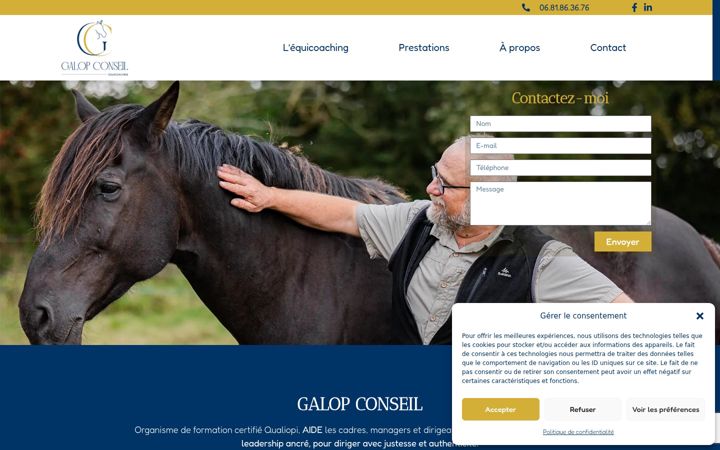 Screenshot of galop-conseil.fr