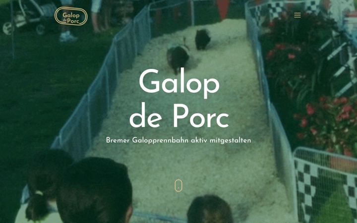 Screenshot of galop-de-porc.de