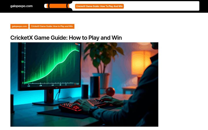 Screenshot of galopexpo.com