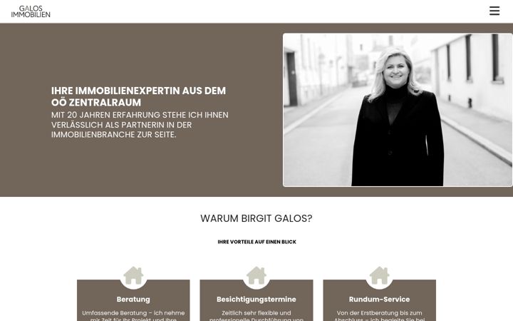 Screenshot of galos-immobilien.at