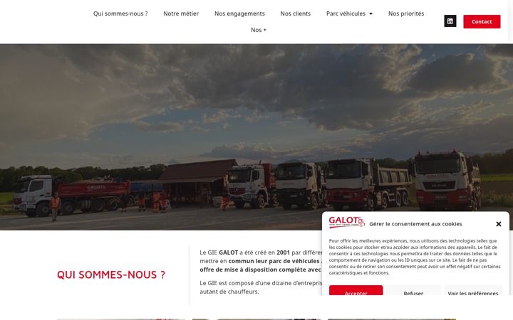 Screenshot of galot.net