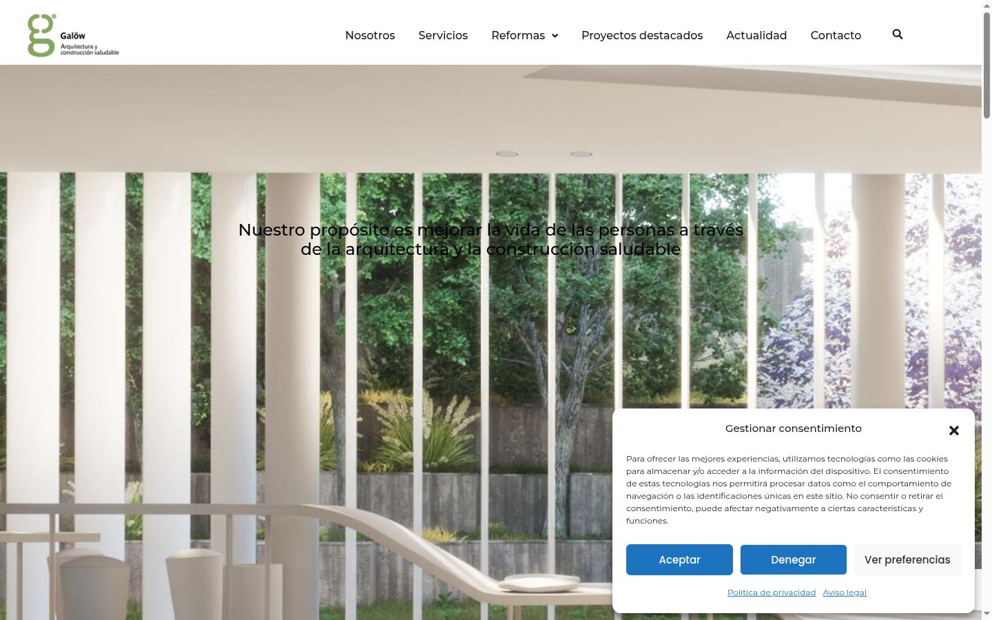 Screenshot tal-banner tal-kunsens muri qabel kwalunkwe interazzjoni