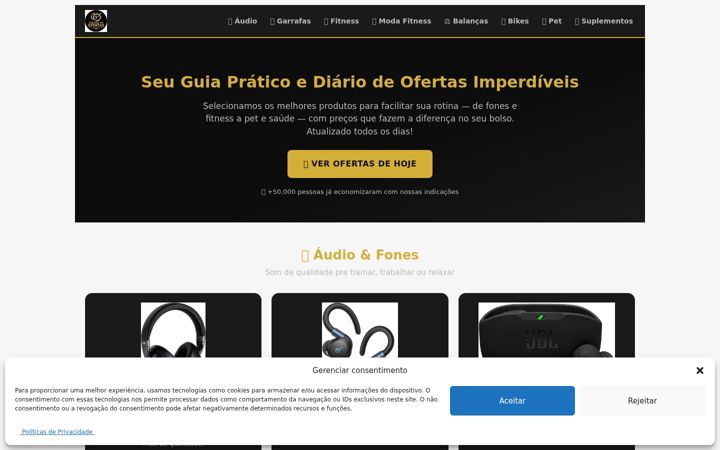 Screenshot of galpaodeoferta.com.br