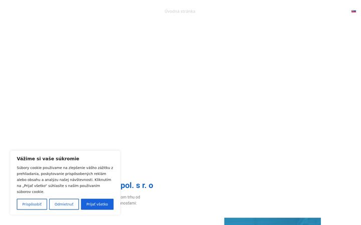 Skärmbild av galtex.sk