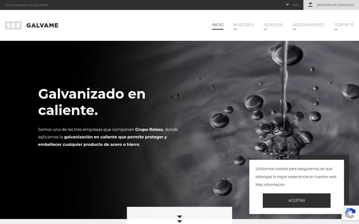 Screenshot of galvame.com