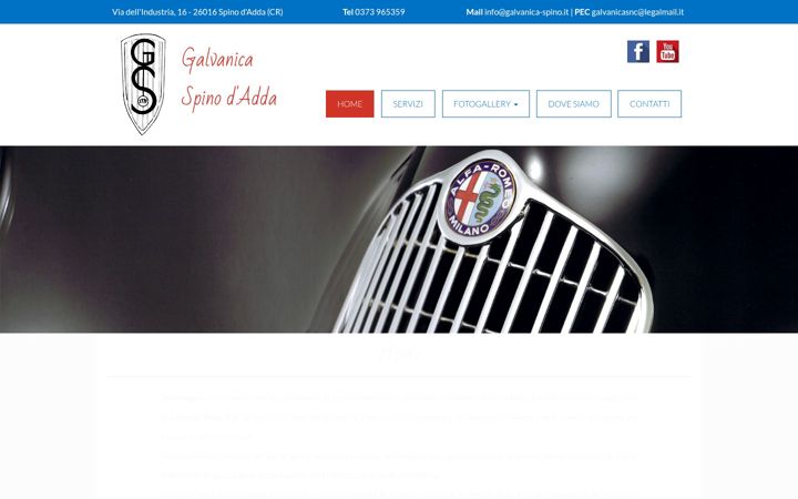 Screenshot of galvanica-spino.it