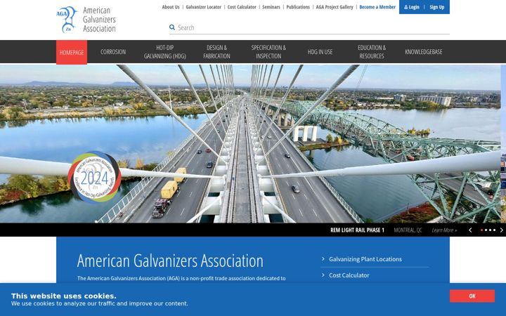 Screenshot του galvanizeit.org