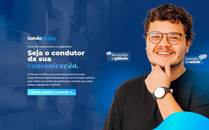 Screenshot of galvaocomunica.com.br