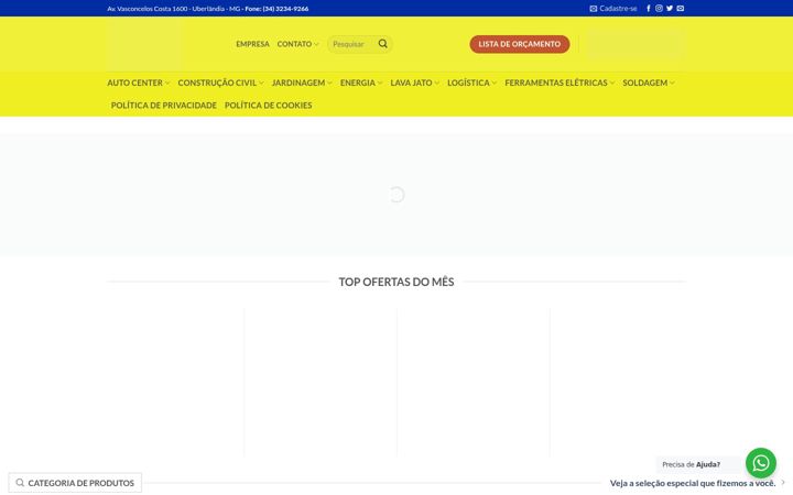 Screenshot of galvaomaquinas.com.br