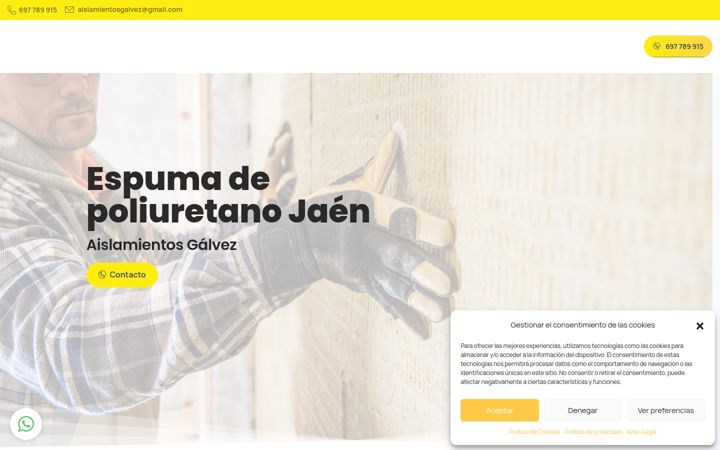 Screenshot of galvezjaen.es