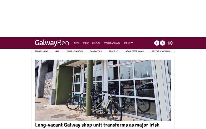 Screenshot of galwaybeo.ie