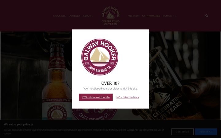 Screenshot of galwayhooker.ie