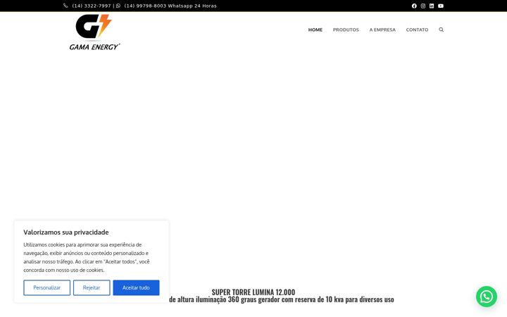 Screenshot of gamaenergy.com.br